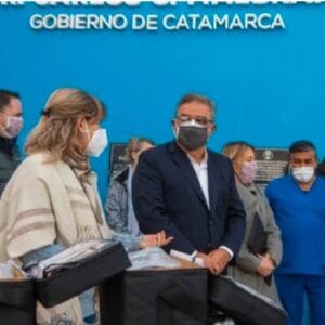 Jalil recibió a nuevos profesionales para el Malbrán y destacó que se ha duplicado la cantidad de camas