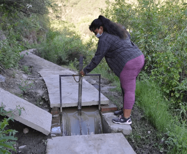 Andalgalá: mejora en la infraestructura de riego de Choya