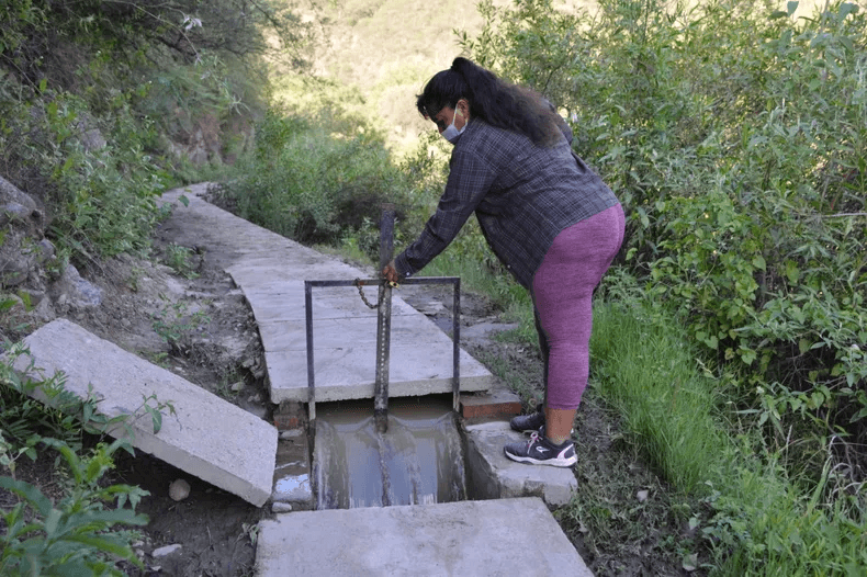 Andalgalá: mejora en la infraestructura de riego de Choya