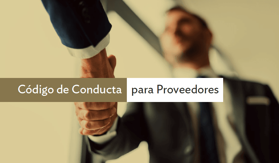 proyecto mara codigo de conducta para proveedores