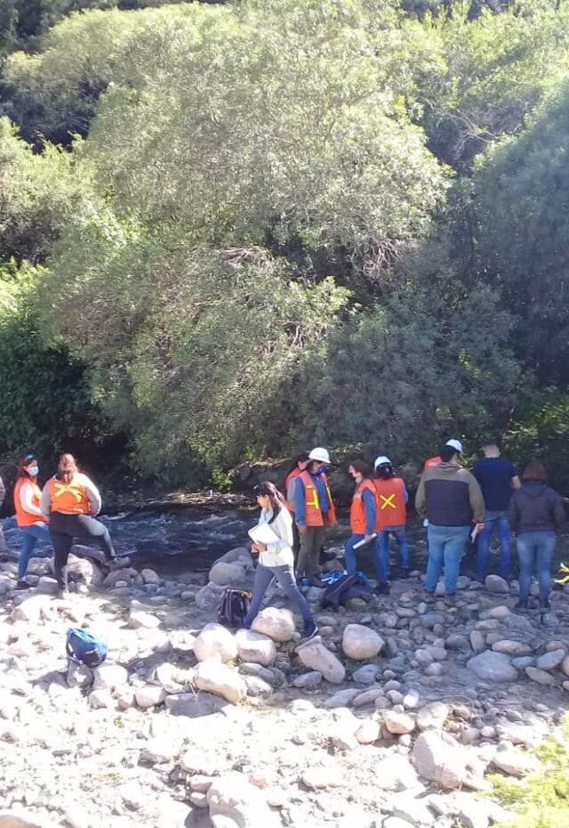 Minería realizó una fiscalización participativa en el río Andalgalá