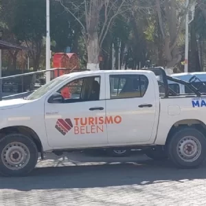 MARA aportó una camioneta para el desarrollo turístico de Belén