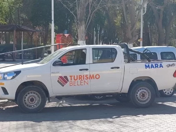 MARA aportó una camioneta para el desarrollo turístico de Belén