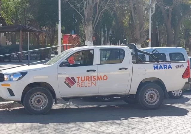 MARA aportó una camioneta para el desarrollo turístico de Belén