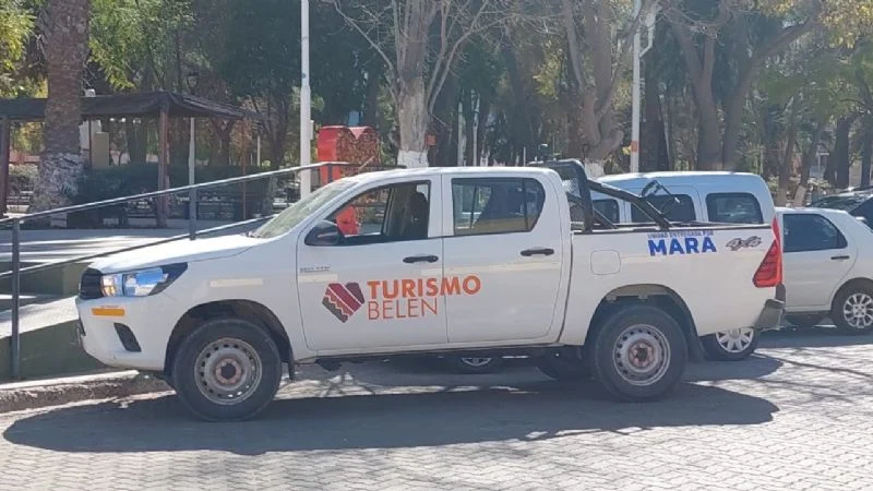 MARA aportó una camioneta para el desarrollo turístico de Belén