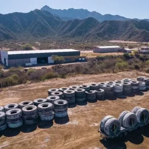 Minería: inauguraron en Catamarca la primera planta de reciclado de neumáticos