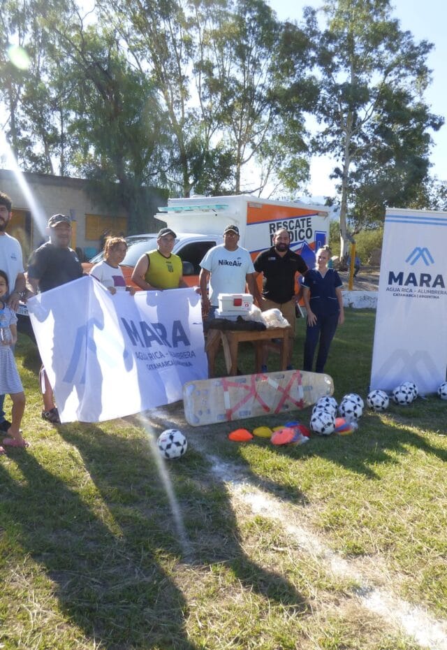 Aporte para el club Aconquija