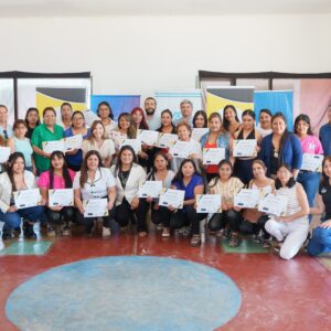 Finalizaron las capacitaciones en gastronomía para mujeres de Santa María