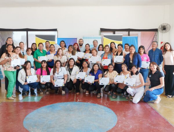 Finalizaron las capacitaciones en gastronomía para mujeres de Santa María