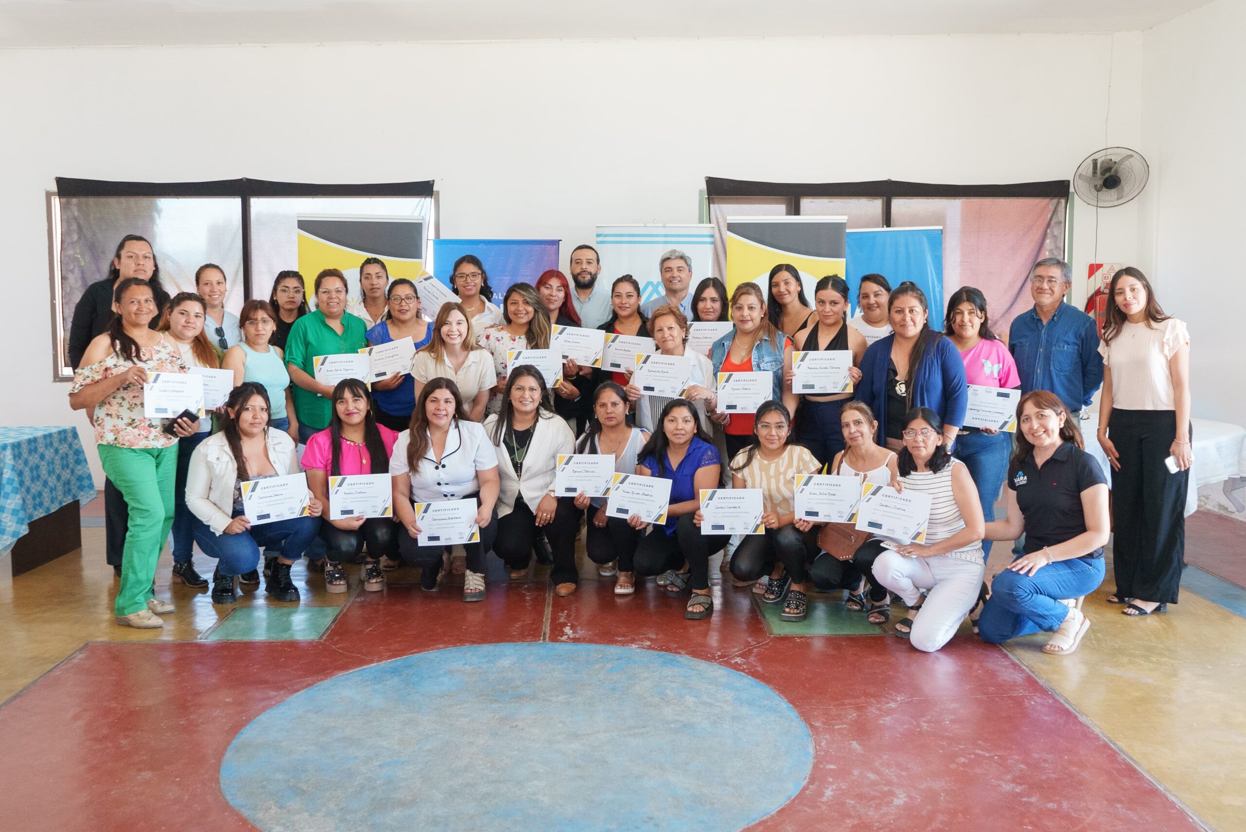 Finalizaron las capacitaciones en gastronomía para mujeres de Santa María